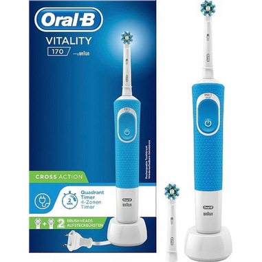Oral-B Vitality 170 Spazzolino Elettrico Blu Braun