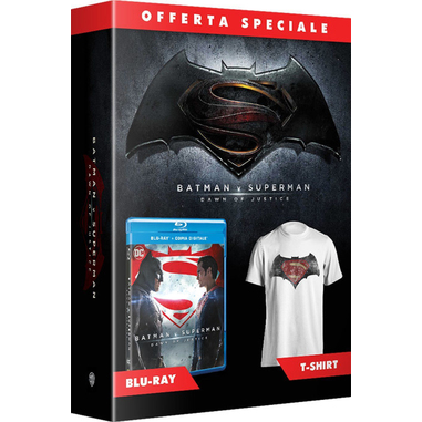 Batman v Superman: Dawn of Justice + maglietta (Blu-ray)