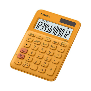 Casio MS-20UC-RG calcolatrice Desktop Calcolatrice di base Arancione