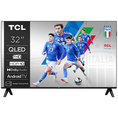 TCL Serie Smart TV QLED FHD 32" 32S5K, Dolby Audio, HDR10, Android TV
