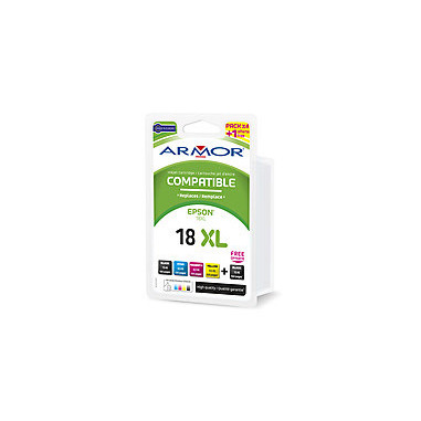 Armor B10243R1 cartuccia d'inchiostro 5 pz Nero, Ciano, Magenta, Giallo