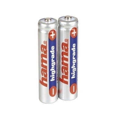 Hama 2x AAA NiMH Batteries Batteria ricaricabile Nichel-Metallo Idruro (NiMH)