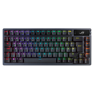 asus rog azoth tastiera gaming usb + rf wireless + bluetooth qwerty italiano nero