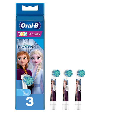 Oral-B Testina Di Ricambio per Spazzolino Kids Frozen. Confezione Da 3