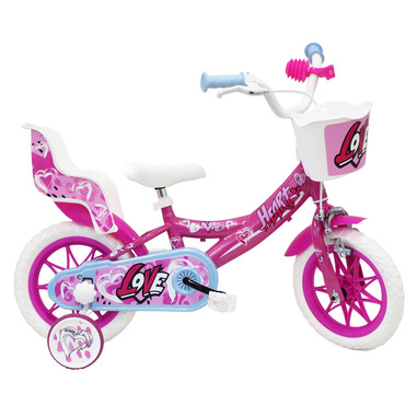 SCH Bikes BIC0086 bicicletta Bicicletta da città Acciaio Rosa, Bianco
