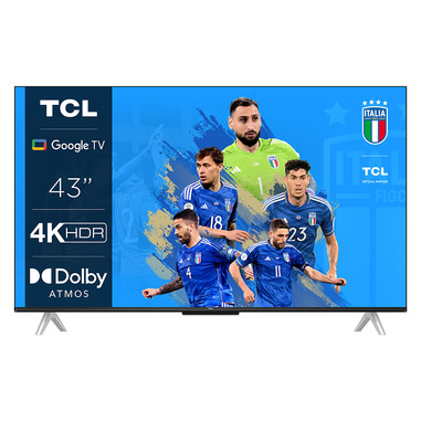 TCL Serie P63 Serie P638 LED Ultra HD 4K 43" 43P638 Google TV 2022