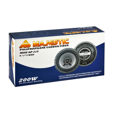 New Majestic AP-210 altoparlante auto Ovale 1-via 200 W