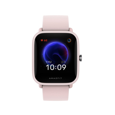 Amazfit Bip U Pro 3,63 cm (1.43") LCD 40 mm Digitale 302 x 320 Pixel Touch screen Rosa GPS (satellitare)