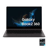 samsung galaxy book2 360 laptop, processore intel core i5 di dodicesima generazione, 13.3 pollici, windows 11 home, 8gb ram, ssd 512gb, colore graphite