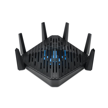 Acer Predator Connect W6 Wi Fi 6E router wireless Gigabit Ethernet Tri-band (2,4 GHz/5 GHz/6 GHz) Nero