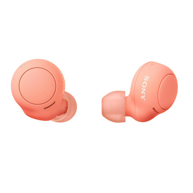 Sony Auricolari WF-C500 True Wireless - Fino a 20 ore di durata della batteria con custodia di ricarica - Compatibile con l'Assistente Vocale - Microfono integrato per le telefonate - Connessione Bluetooth affidabile - Arancione