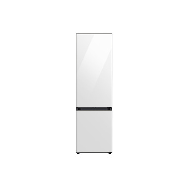 Samsung RB38C7B6D12 frigorifero Combinato BESPOKE AI Libera installazione con congelatore Wifi 2m 390 L Classe D, Glass White