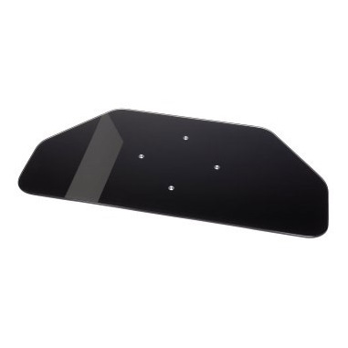 Hama base girevole per TV LCD/Plasma in vetro, 80x40x3 cm, 60 kg, nero
