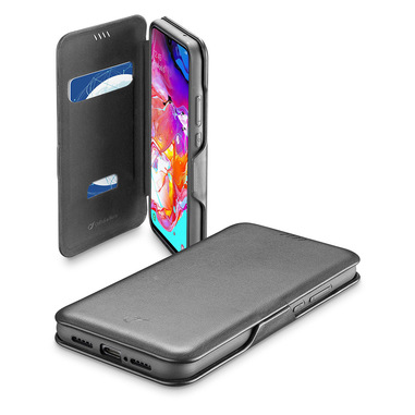 Cellularline Book Clutch - Galaxy A71 Custodia a libro con chiusura di sicurezza magnetica