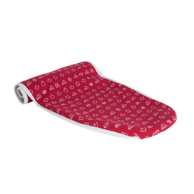 Lelit PA701 rivestimento per asse da stiro Imbottitura per copriasse da stiro Cotone, Poliestere Rosso, Bianco