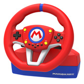 hori mario kart racing wheel pro nero, blu, rosso, bianco usb sterzo + pedali analogico nintendo switch
