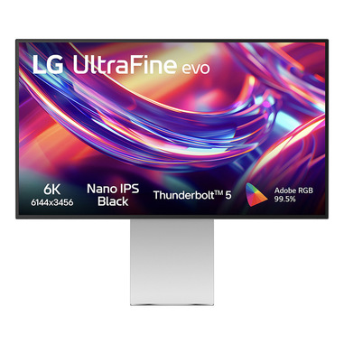 lg 32u990a monitor ultrafine evo 6k thunderbolt 5 nano ips black 32"