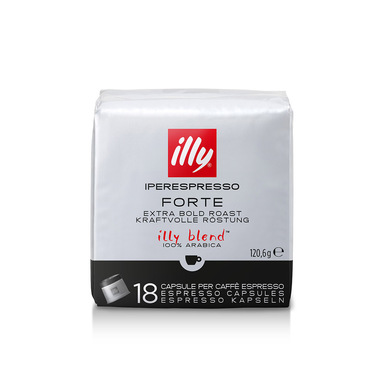 Illy 18 Caffè in Capsule Iperespresso tostato FORTE
