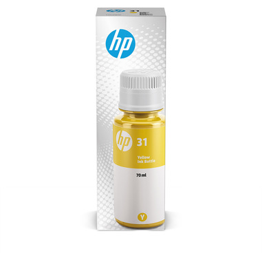 HP 31 70-ml Yellow Original Ink Bottle Originale