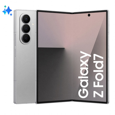 samsung galaxy z fold7 smartphone ai, ram 12gb, 512gb, display 6,5"/8", camera 200mp, batteria a lunga durata, silver shadow