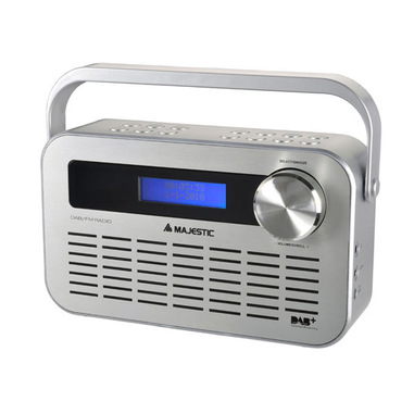 New Majestic DAB-843 radio Portatile Digitale Argento