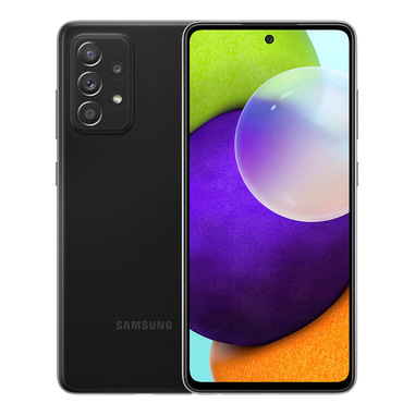 Samsung Galaxy A52 4G A52 128 GB Display 6.5” FHD+ Super AMOLED Awesome Black