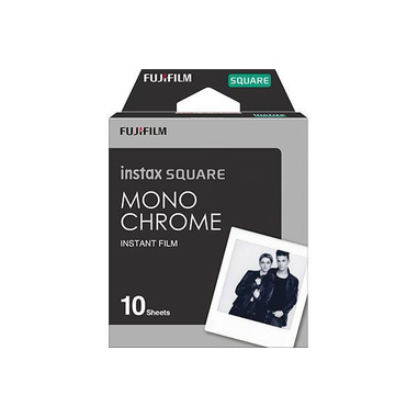 Fujifilm Instax Square 10 Blatt Monochrome pellicola per istantanee 10 pz 86 x 72 mm