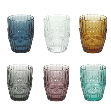 Tognana Porcellane N3585E8M099 bicchiere per acqua Colori assortiti 6 pz 280 ml