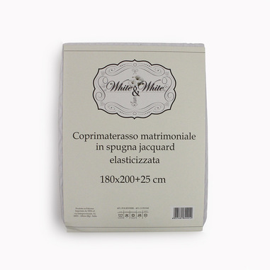 TESS White & White Coprimaterasso matrimoniale
