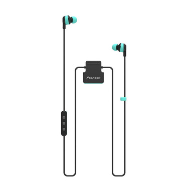 Pioneer ClipWear Active Cuffia Auricolare Micro-USB Bluetooth Nero, Colore menta