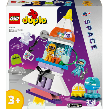 LEGO DUPLO Avventura dello Space Shuttle 3 in 1