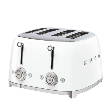 Smeg 50's Style Tostapane TSF03WHEU Bianco