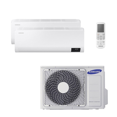Samsung Luzon AJ040TXJ2KGEU + AR09TXHZAWKNEU + AR12TXHZAWKNEU Climatizzatore split system Bianco
