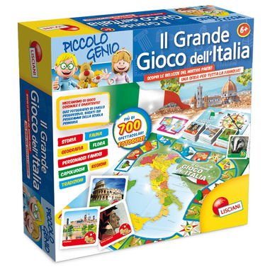Lisciani Il grande gioco dell'italia