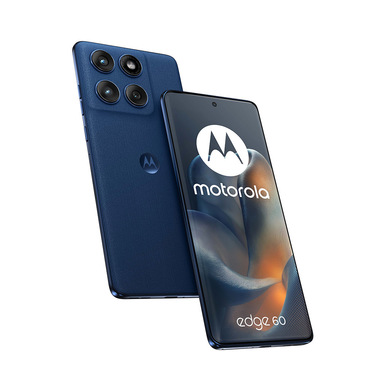 Motorola edge 60 con Moto AI (8/256GB, Fotocamera 50+50+10MP, selfie 50MP, Display 6.67" pOLED 120Hz, MediaTek Dimensity 24M, batteria 5200mAh, ricarica 68W, Android 15), PANTONE Gibraltar Sea