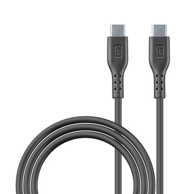 Cellularline USB cable 5A - USB-C to USB-C Cavo 5A da USB-C a USB-C per la ricarica e sincronizzazione dati, ideale per tablet e laptop