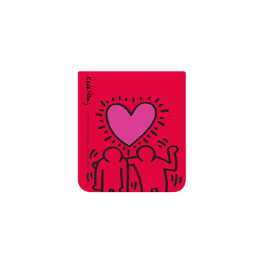 Samsung Keith Haring Flipsuit Card per Galaxy Z Flip5 Flipsuit Case