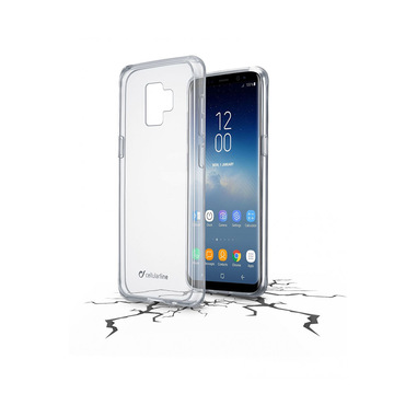 Cellularline Clear Duo - Galaxy S9 Accoppiata ad alta protezione Trasparente