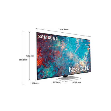 Samsung TV Neo QLED 4K 75” QE75QN85A Smart TV Wi-Fi Eclipse Silver 2021 |  TV QLED in offerta su Unieuro