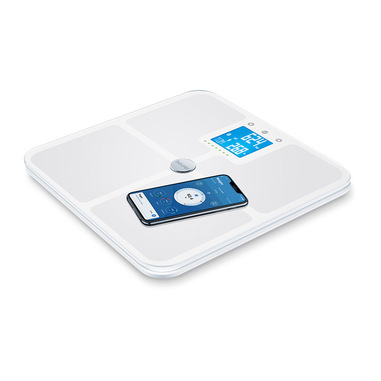Beurer BF 950 Bilancia Diagnostica con Connettività Bluetooth e Portata 180  kg, Bianco