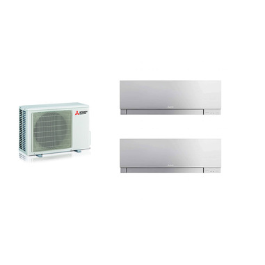Mitsubishi Electric MITKIT2-42EFS912WF condizionatore fisso Climatizzatore split system Argento, Bianco