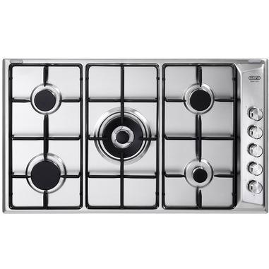 De’Longhi DLI 59 DD piano cottura Acciaio inossidabile Da incasso 90 cm Gas 5 Fornello(i)