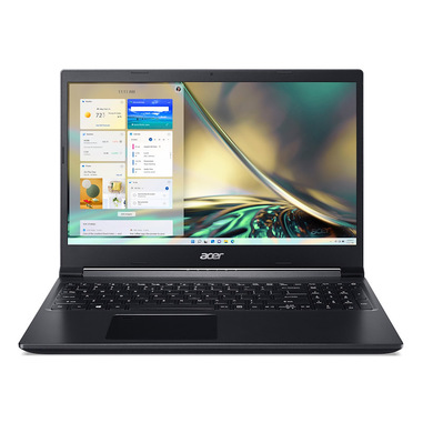Acer Aspire 7 A715-43G-R8LY 5625U Computer Gaming 39,6 cm (15.6") Full HD AMD Ryzen™ 5 16 GB DDR4-SDRAM 512 GB SSD NVIDIA GeForce RTX 3050 Wi-Fi 6 (802.11ax) Windows 11 Nero