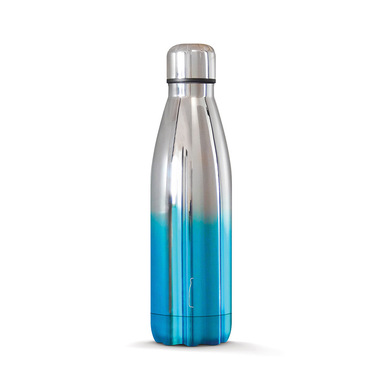 The Steel Bottle - Chrome Series 500 ml - Blue Silver