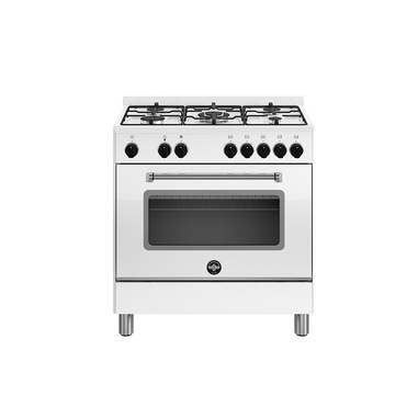 Bertazzoni La Germania Americana AMN855EBV/24 cucina Elettrico Gas Bianco