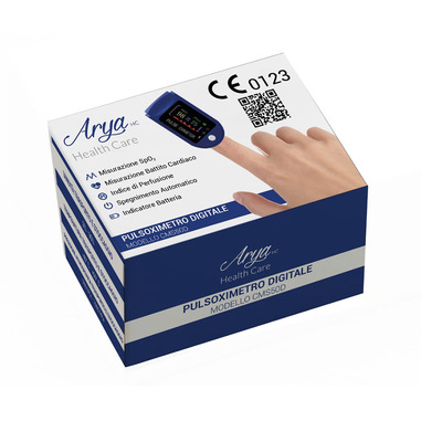 Arya Health Care CMS50D pulsossimetro Blu