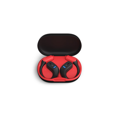 Philips 6000 series TAA6709BK/00 auricolare True Wireless Stereo (TWS) A clip Sport Bluetooth Nero, Rosso
