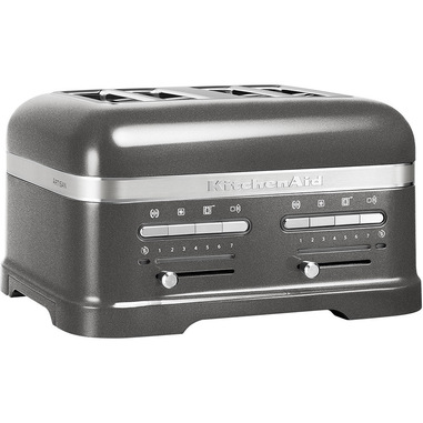KitchenAid 5KMT4205EMS 7 Tostapane 4 fette 2500 W Argento
