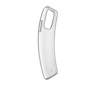 cellularline fine - iphone 13 pro max cover in gomma morbida ultra sottile e trasparente trasparente
