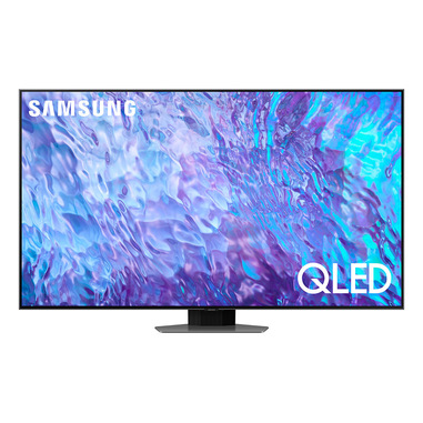 Samsung Series 8 TV QE65Q80CATXZT QLED 4K, Smart TV 65" Processore Neural Quantum 4K, Dolby Atmos e OTS Lite, Carbon Silver 2023